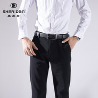 喜来登(SHERIDAN)男士皮带头层牛皮 无孔自动扣 商务腰带父亲节 SH521568S