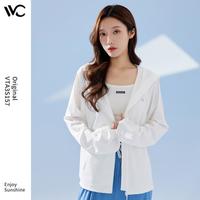 【户外防晒】时尚户外连帽女长袖防紫外线运动披肩显瘦女外套
