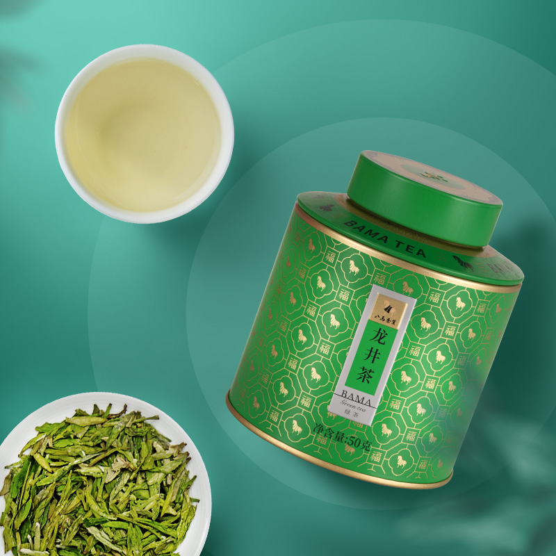 八马茶业2025年新茶特级明前绿茶龙井茶茶叶自己喝50g