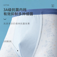 马骑顿 MQD抗菌精梳棉男童内裤儿童平角裤男孩四角短裤男宝宝小童大童底裤 滑板少年; 4条 140cm 140/70