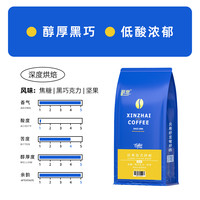 新寨 xinzhaicoffee 意式蓝山拼配咖啡豆500g云南小粒新鲜烘焙美式可现磨研磨粉