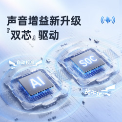 仁和 老人助听器老年人重度耳聋耳背式助听器降噪隐形充电款 音质提升28%丨 赠防丢绳
