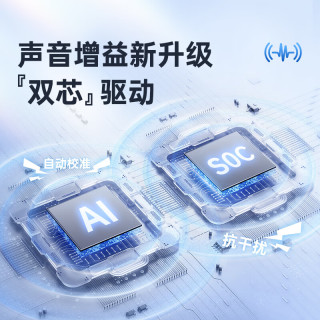 仁和 老人助听器老年人重度耳聋耳背式助听器降噪隐形充电款 高清音质丨品牌