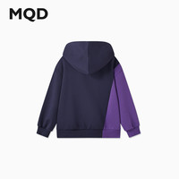 马骑顿 MQD春秋季品男大童潮酷休闲运动撞色拼接连帽卫衣