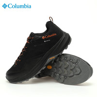 哥伦比亚（Columbia）2025年春季潮流防水抓地轻盈缓震登山鞋 黑橙 44