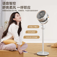大宇 3D智能语音全自动摇头循环扇 升级遥控款DY-XF19