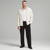 lululemon丨Engineered Tech-Woven 男士外套式衬衫 LM3ELES 骨白 XL
