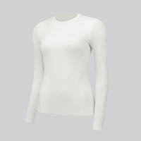 lululemon丨Nulu 女士圆领长袖 T 恤 LW3HPRS 骨白 M