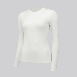 lululemon丨Nulu 女士圆领长袖 T 恤 LW3HPRS 骨白 M
