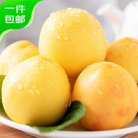 京鲜生 蒙阴黄金油桃 单果125g+ 净重4.5斤 普通盒装