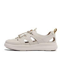 森达罗马凉鞋女款2025夏运动风休闲猪笼鞋4CFQ1BK5 米色 40