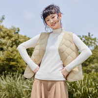 雪中飞 SNOWFLYING2025新款羽绒马甲女士羽绒服轻盈蓬松保暖时尚百搭御寒闺蜜款 /175/96A
