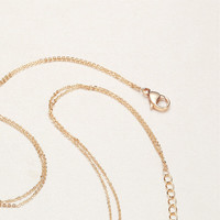 花饰庄园淡水珍珠双层叠戴锁骨链项链珠宝吊坠