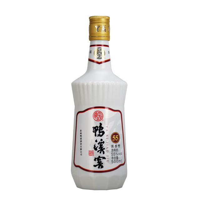 鸭溪窖 55度 浓香型白酒  500ml 单瓶装