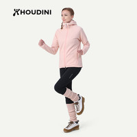 HOUDINI胡丁尼Power Houdi魔术大师户外25春新女保暖抓绒衣外套 Dulcet Pink（美妙粉）25 M（身高160-175cm体重60-70kg）