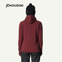 HOUDINI胡丁尼Power Houdi魔术大师户外25春新女保暖抓绒衣外套 Cab Red（红酒红）24 L（身高160-175cm体重60-70kg）