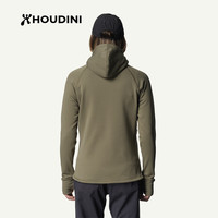 HOUDINI胡丁尼Power Houdi魔术大师户外25春新女保暖抓绒衣外套 Sage Green（灰绿） S（身高160-165cm体重50-60kg）