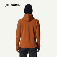 HOUDINI胡丁尼Power Houdi魔术大师户外25春新女保暖抓绒衣外套 Cinnamon Brown（肉桂棕） 2XS