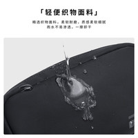 POLO 胸包男士运动挎包男休闲斜挎包轻便腰包男通勤手机包休闲单肩小包