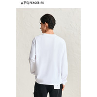 PEACEBIRD/太平鸟 纯棉 男士长袖T恤