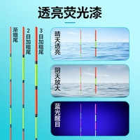 小凤仙带壳芦苇浮漂加粗醒目鱼漂野钓抗走水芦苇漂灵敏轻口鲫鱼漂有鱼味 Y-LB05 四季鲫鲤 吃铅约1.90g