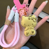 helloKitty猫手机挂绳钥匙扣Kt猫包包挂饰汽车挂件件1