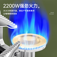 THOMSON汤姆逊折叠式卡式炉户外便携式防风猛火炉野外露营围炉煮茶HD-01