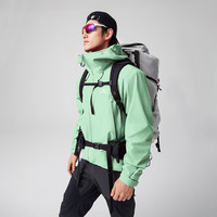 Pioneer Camp拓路者小鹰冲锋衣硬壳男春秋季户外旅行防水防风单冲外套女高海拔登山服 艾草绿 XS