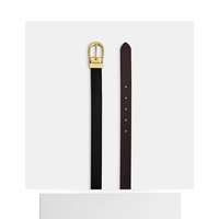 自营Coach Outlet 经典带扣可裁剪双面皮带，25 毫米 - 蜂蜜棕枫