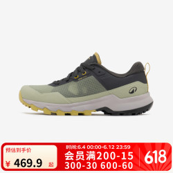 DECATHLON 迪卡侬 登山鞋男户外运动鞋休闲透气徒步鞋耐磨防滑ODS MH500（无鞋盒） 金绿色-男款-2025年新 42