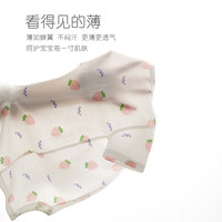 艾咪艾咪新生儿连体衣婴儿衣服夏季薄款短袖哈衣爬服男女宝宝睡衣夏装纯棉 恐龙-短袖连体衣夏 59cm