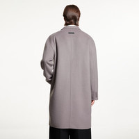 杰克·琼斯(JACK&JONES)男装春秋商务休闲中长款毛呢大衣男子呢子外套合集 E12漂流木 XS 165