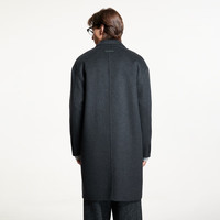 杰克·琼斯（JACK&JONES）男装春秋商务休闲中长款毛呢大衣男子呢子外套合集 E39锻钢灰 XS 165