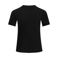 安德玛（UNDERARMOUR）春夏Cool Mesh女子训练运动短袖T恤6007555 黑色001 XL