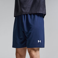 安德玛(Under Armour)速干运动短裤男女夏季吸湿排汗健身透气训练跑步针织五分裤