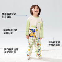 汪汪队儿童睡衣女孩2025女童A类夏季家居服女宝宝空调服套装