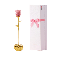 天中金 Tianzhongjin 钞艺文创 玫瑰礼盒 百元碎钞摆件 幸福玫瑰