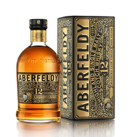 限新用户、今日必买：Aberfeldy 艾柏迪 12年马德拉桶单一麦芽苏格兰威士忌 40%vol 700ml