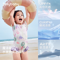 女童连体泳衣2小童夏季沙滩服游泳衣儿童夏装5宝宝泳装