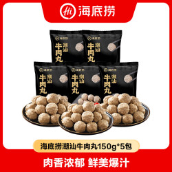 海底捞 潮汕牛肉丸 150g 火锅丸子