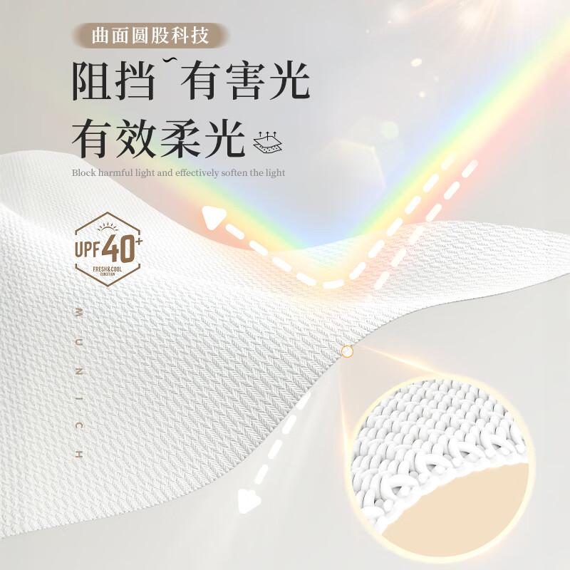 未来式幻影纱窗帘竖百叶窗纱帘透光不透人梦幻阳台防晒遮光2025客厅 幻影纱-霜白色（当天） 帘宽3.0m*高2.5m挂钩款1片