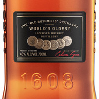 BUSHMILLS布什米尔单一麦芽年份威士忌百世醇黑标白标爱尔兰威士忌进口洋酒