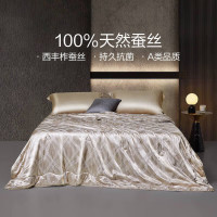 LOVO 乐蜗家纺 罗莱 100%天然蚕丝被夏凉被  200*230cm