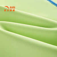 安踏儿童泳衣男女大小童分体泳装2025夏季抗菌抗氟泳衣泳裤套装 绿色2424-2 175