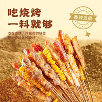 草原红太阳烧烤调料 家用烧烤料户外烤肉料烧烤撒料酱料火锅蘸料辣椒孜然35g 原味烧烤料*6袋