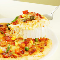 大希地披萨速冻早餐半成品匹萨 加热即食芝士pizza西式烘焙空气炸锅速食 秘制鸡肉味180g（约6寸）*2盒