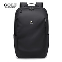 高尔夫（GOLF）双肩包男士运动背包女休闲旅行书包防泼水通勤出游背包【Q】 款式13-黑色