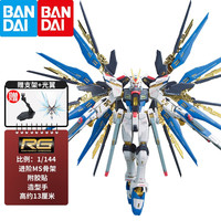 万代 BANDAI RG 1/144 强袭自由高达 送支架+光翼