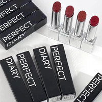 完美日记(PERFECT DIARY)仿生膜口红 第二代仿生膜精华口红717滋润淡纹唇膏 哑光口红#902-松弛 灰粉色