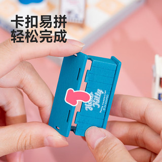 樱舒三丽鸥家族萌趣店长diy小屋微缩场景超级世界六一儿童节礼物 【美乐蒂】-草莓点心屋